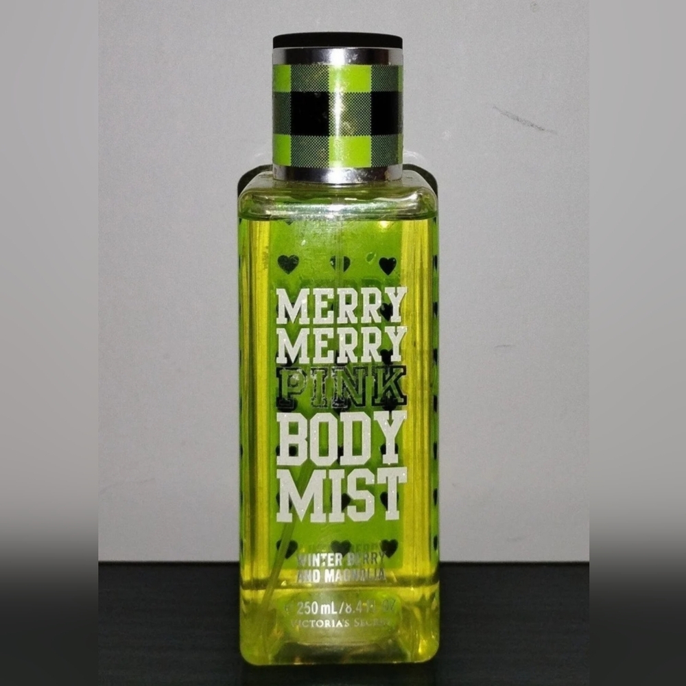 Victoria's Secret "PINK" Merry Merry Pink 8.4 oz. **LIMITED-EDITION* *RETIRED**
